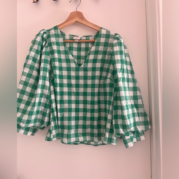Gingham top - Picture 1 of 1